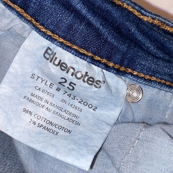 Bluenotes Denim High Rise Jean Shorts - Picture 6 of 9